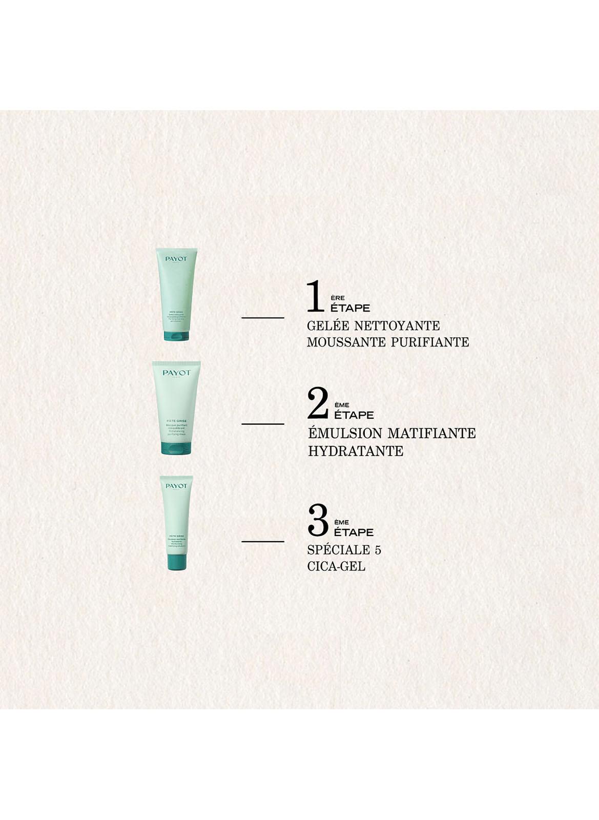 PÂTE GRISE MASQUE PURIFIANT RÉÉQUILIBRANT PAYOT No color