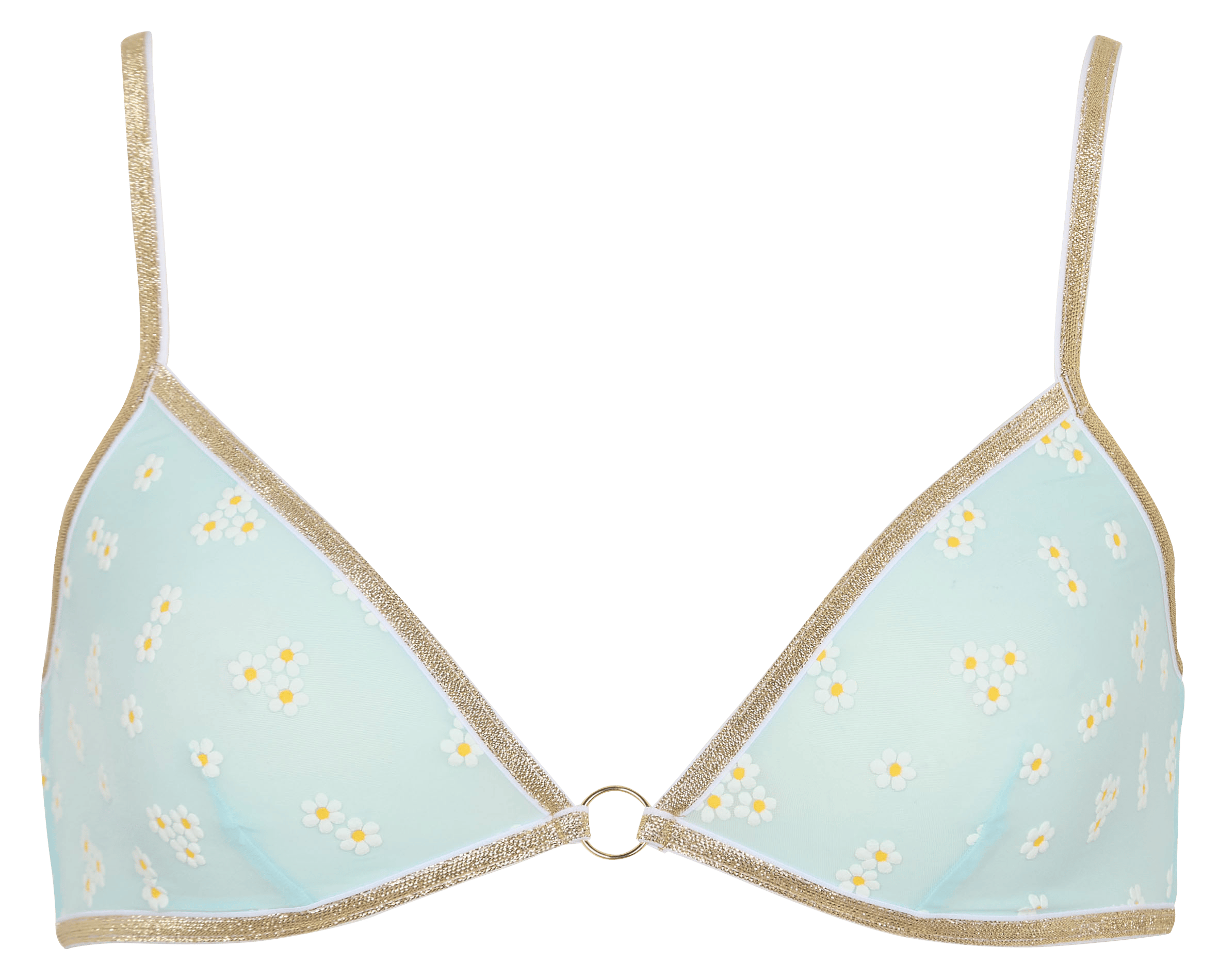 Soutien-gorge brodé LA NOUVELLE Bleu