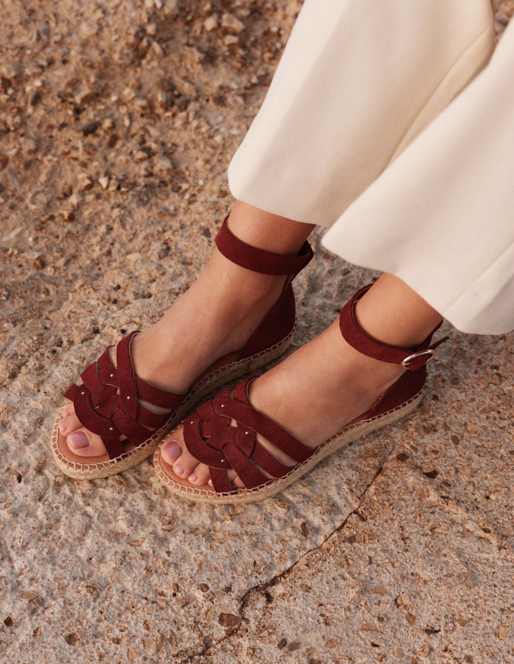 Espadrilles ODAJE Rouge