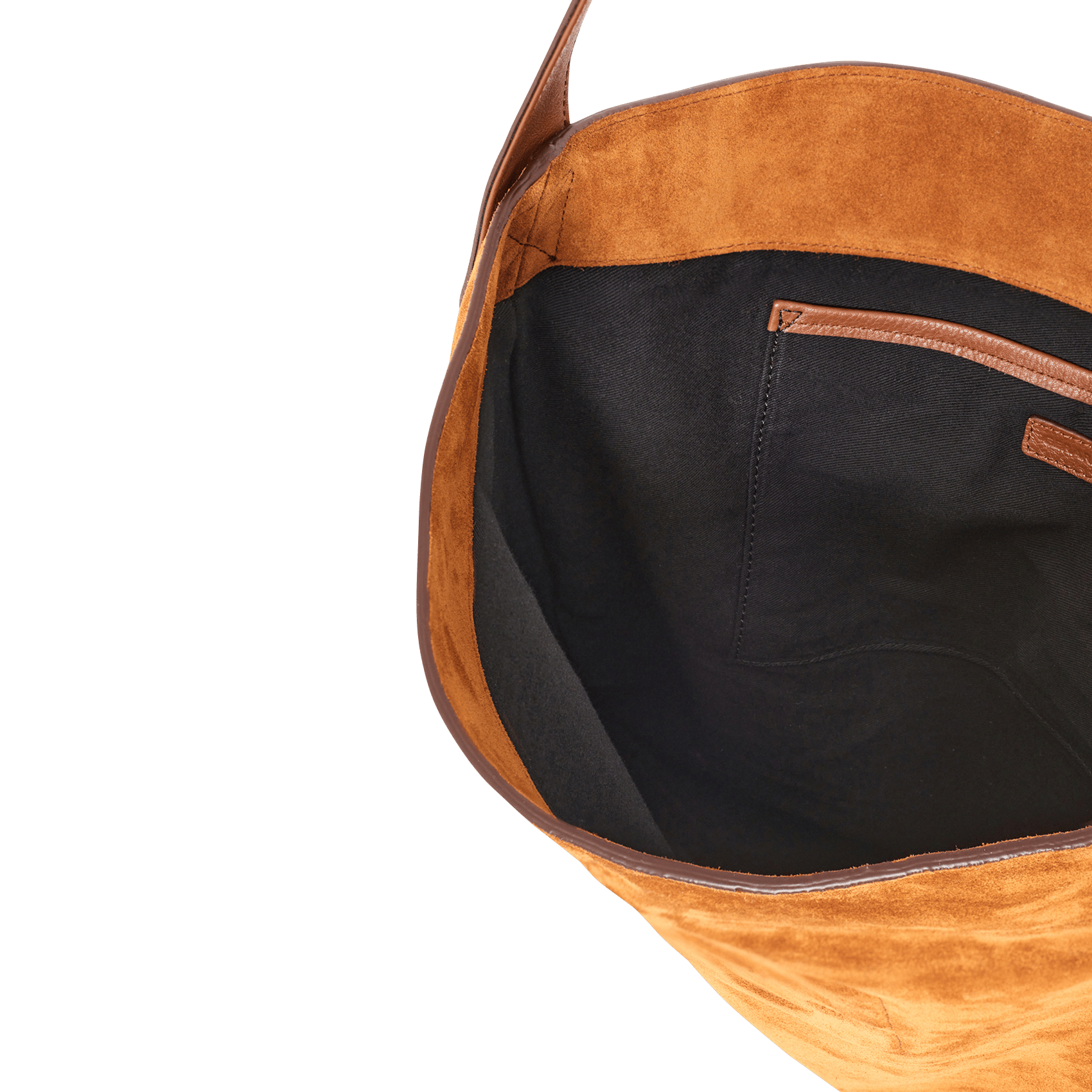 Hobo Bag aus Veloursleder GERARD DAREL Braun