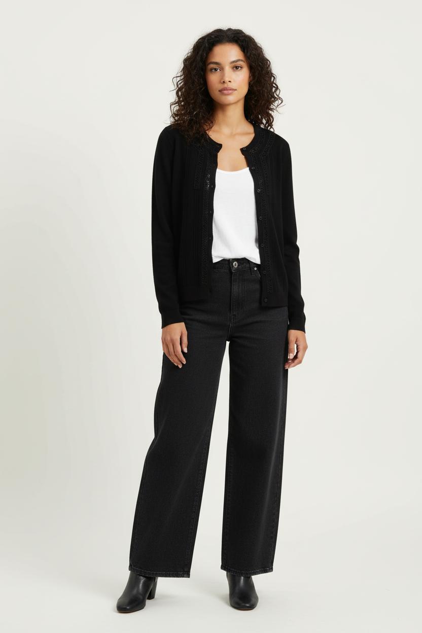 Cardigan SEZANE - Seconde main Noir