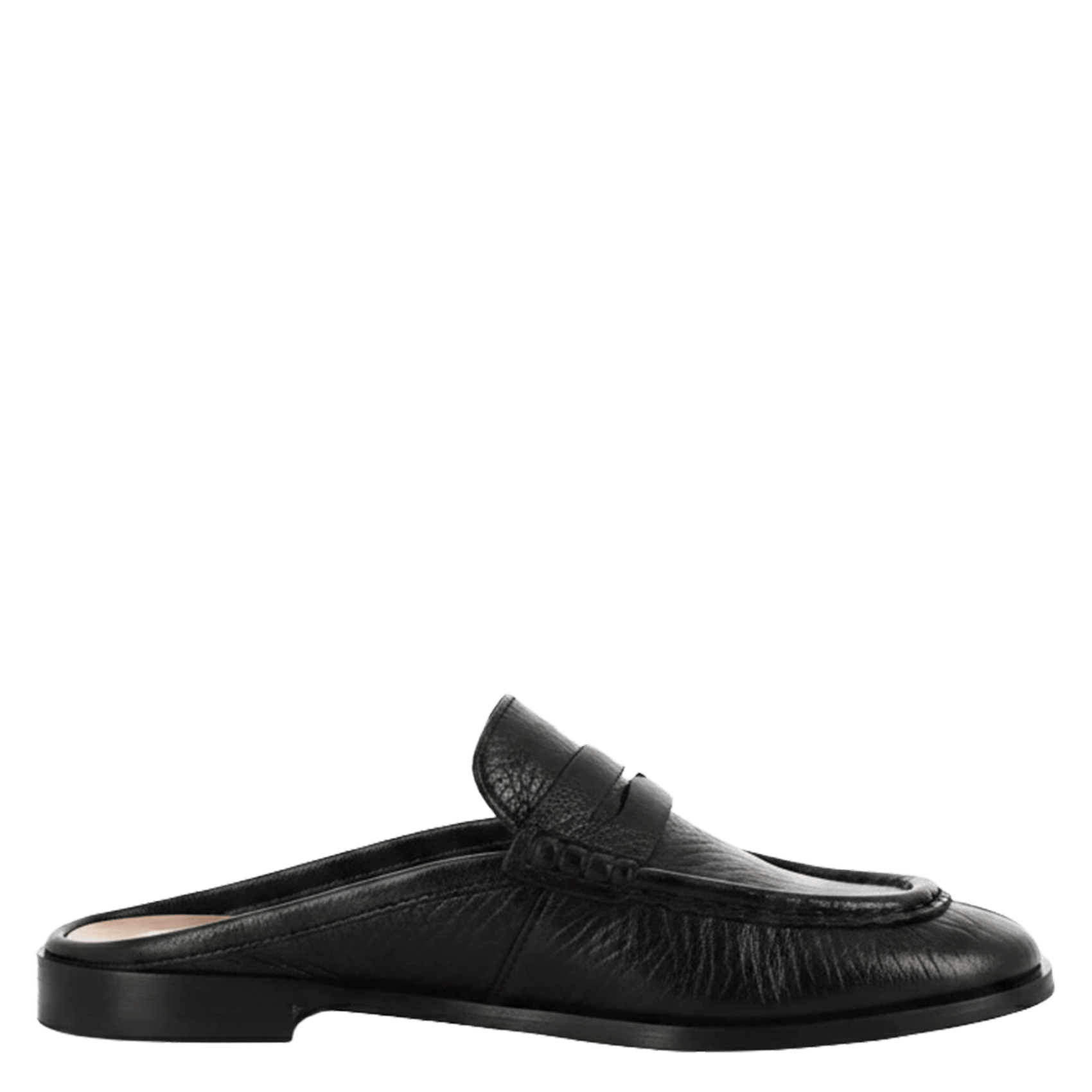 Mocassins à enfiler en cuir JONAK Noir