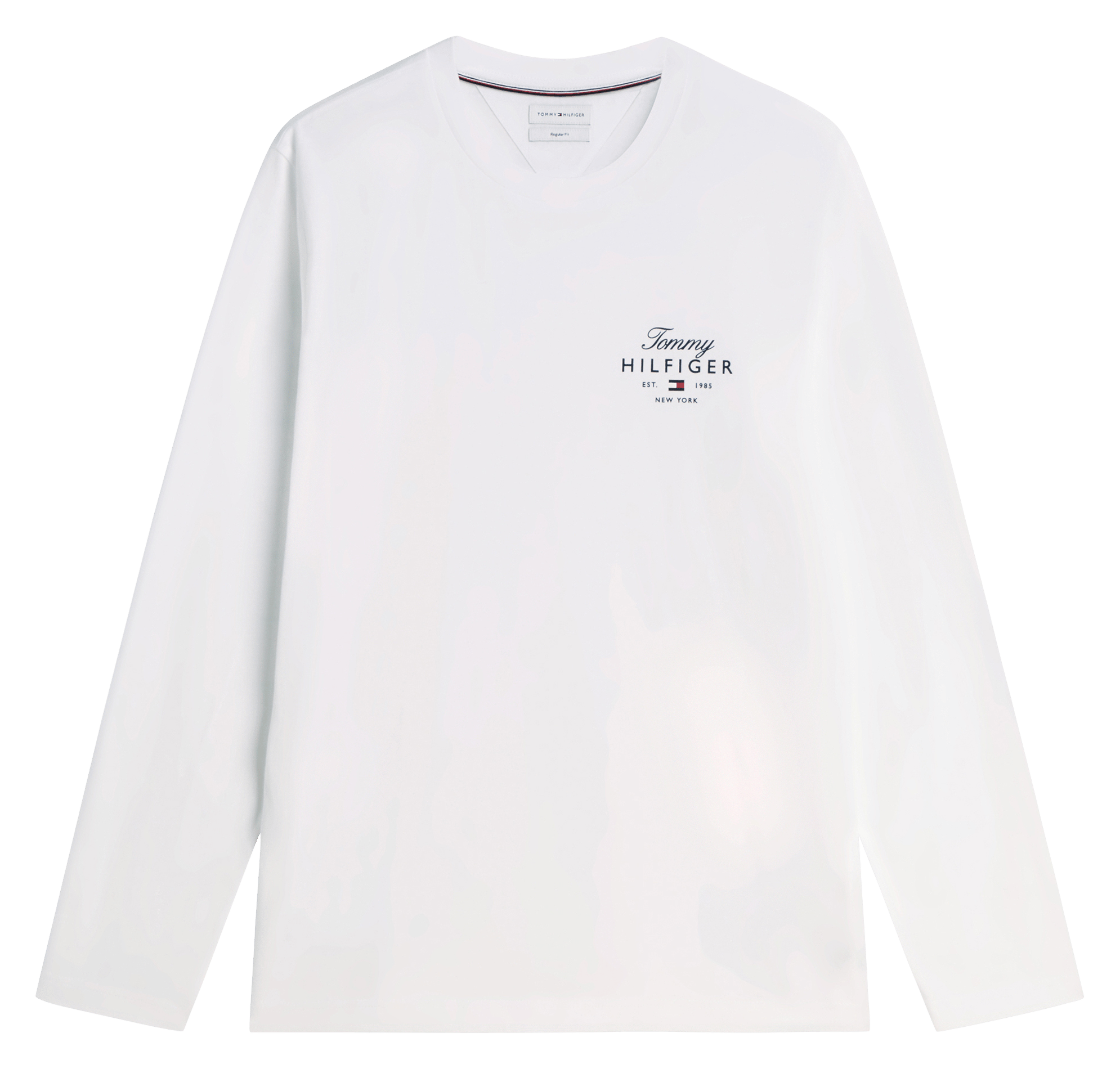 Jockoville - Langärmliges T-Shirt aus Baumwolle TOMMY HILFIGER Weiss