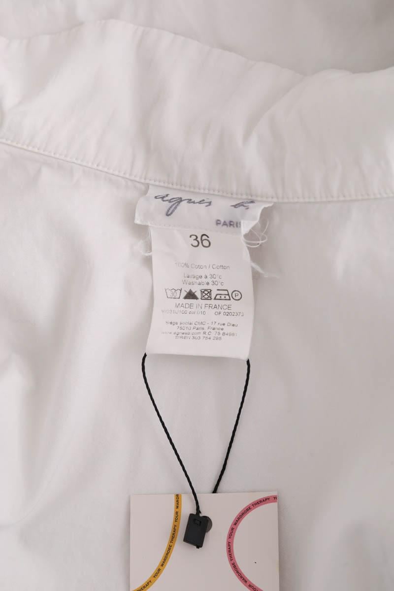 Shirt AGNES B. - Seconde Main White