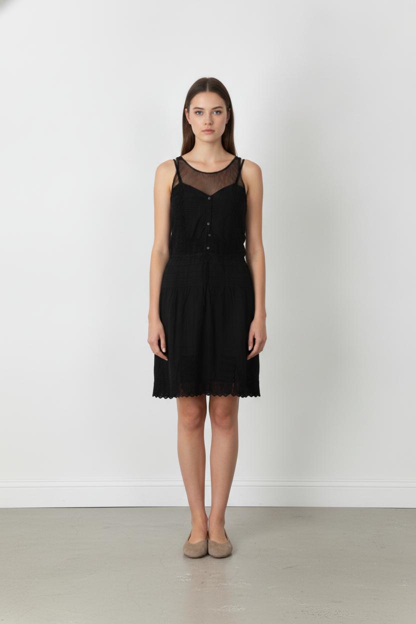 Robe courte & midi COMPTOIR DES COTONNIERS - Seconde main Noir