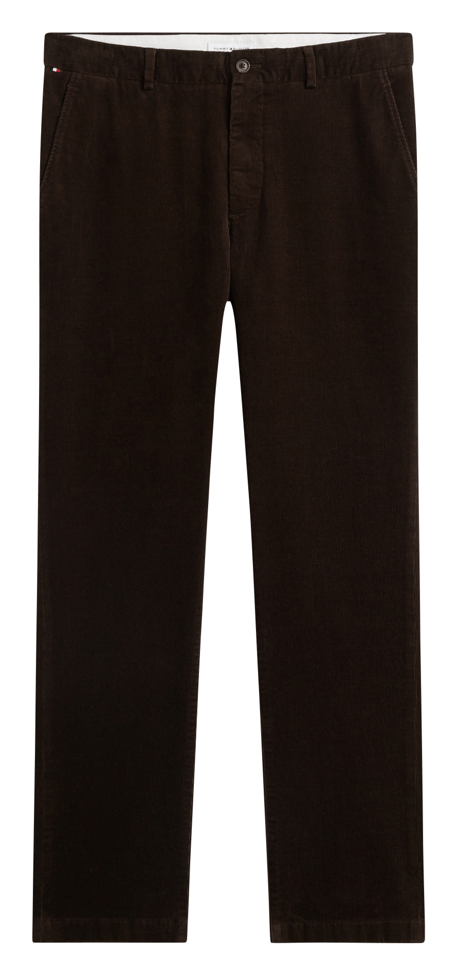 Rechte broek van corduroy TOMMY HILFIGER