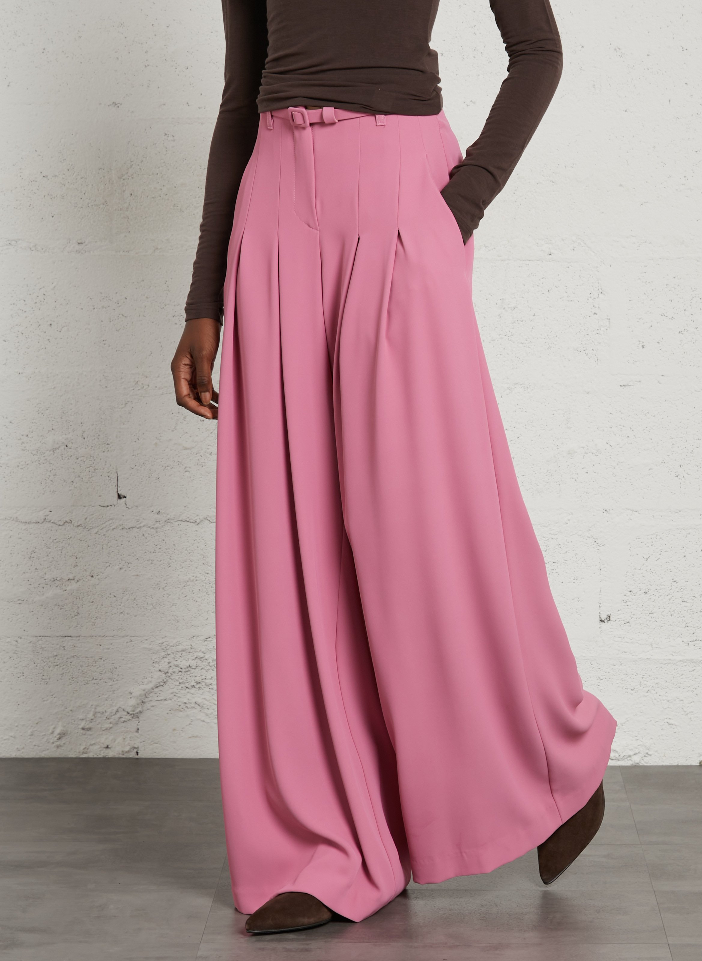 Pantalon large taille haute IMPERIAL
