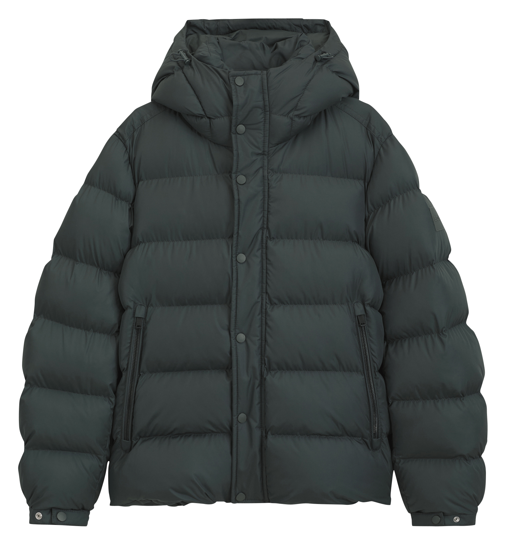 High-neck padded jacket BOSS