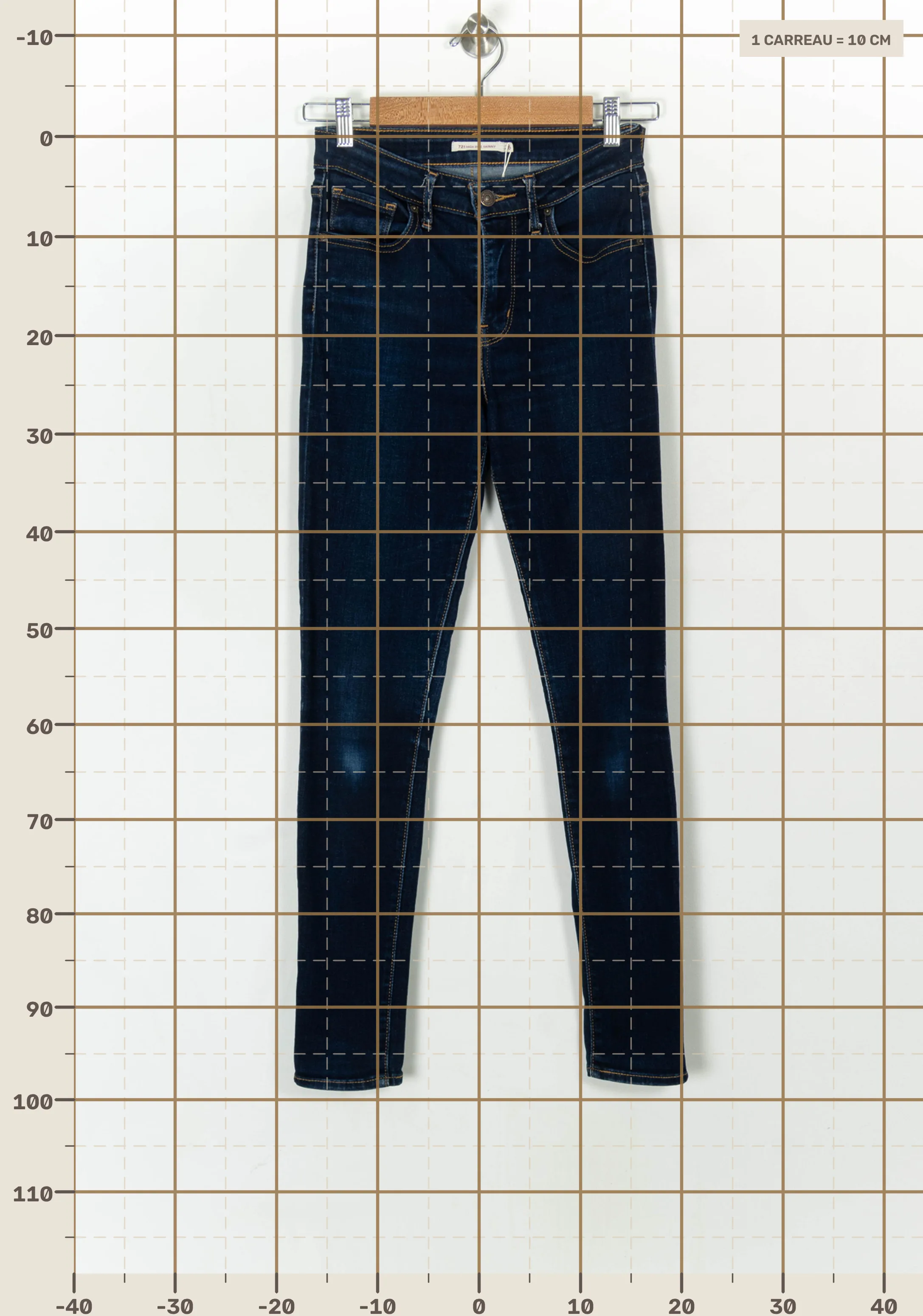 Jeans LEVI'S - Seconde main Blue