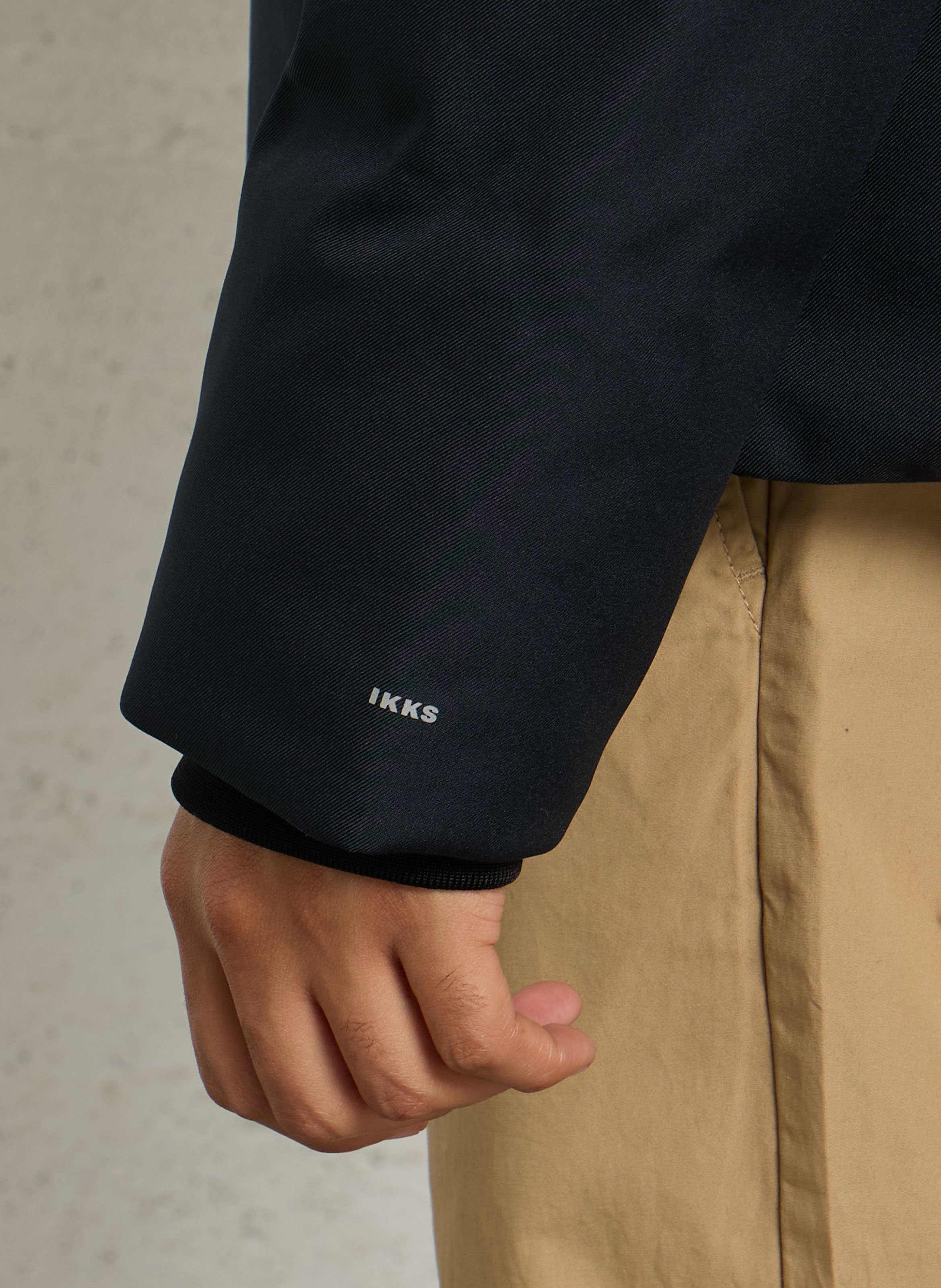 Blouson aus Bio-Baumwolle mit Sherpakragen, Regular Fit IKKS Blau
