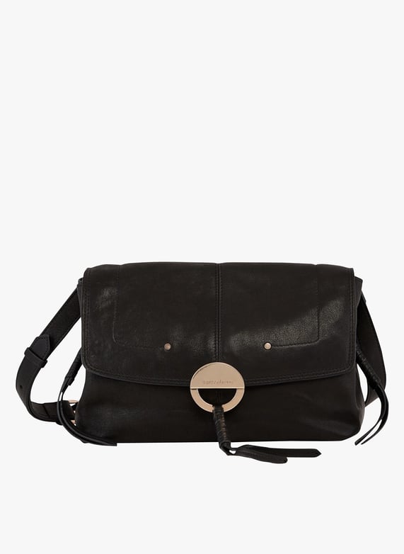 Sac bandoulière en cuir souple TU