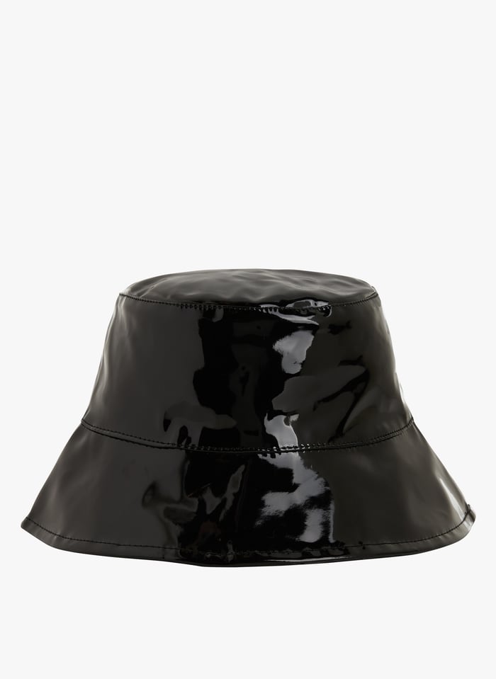 Vinyl Bucket Hat Noir Saison 1865 Women Place des Tendances