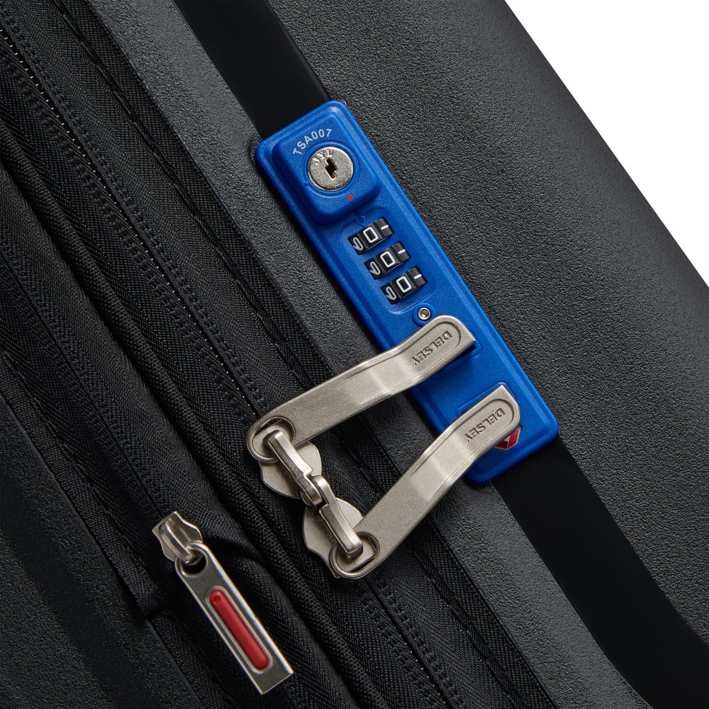 Rigid cabin suitcase DELSEY PARIS Black