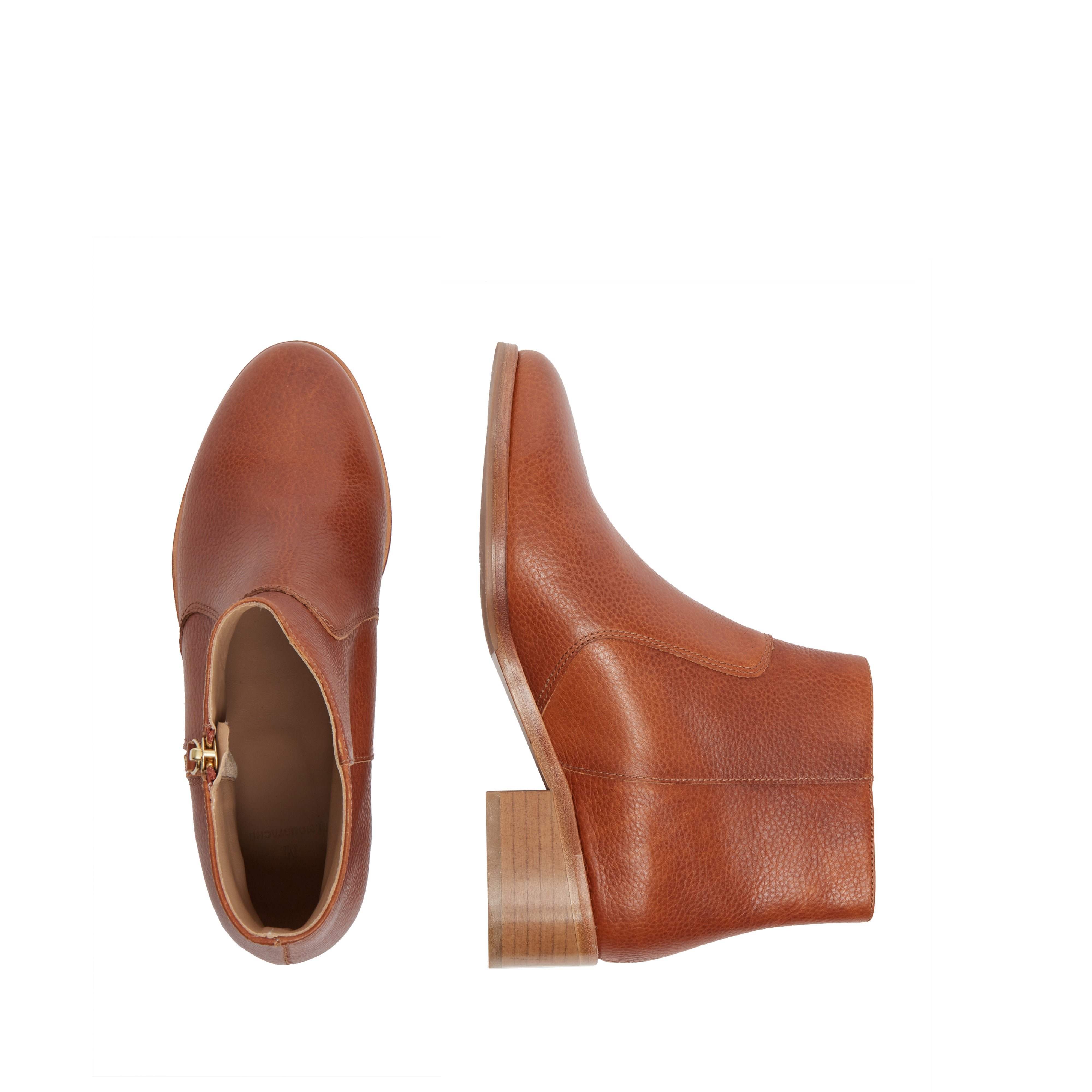 Flat ankle boots ODAJE EX. M.MOUSTACHE Brown