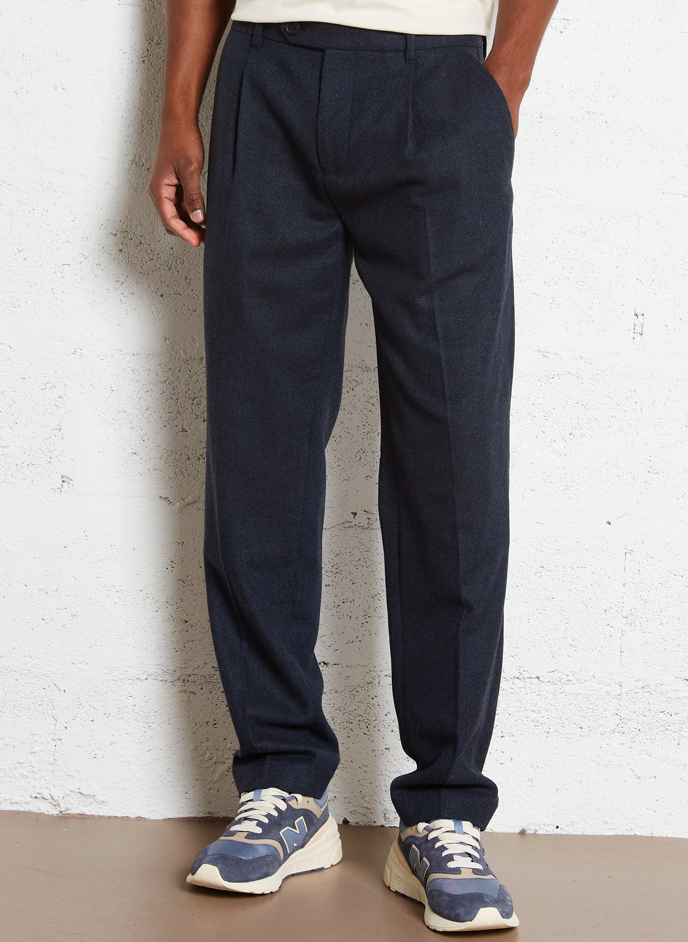 Straight-Fit Hose SELECTED Blau