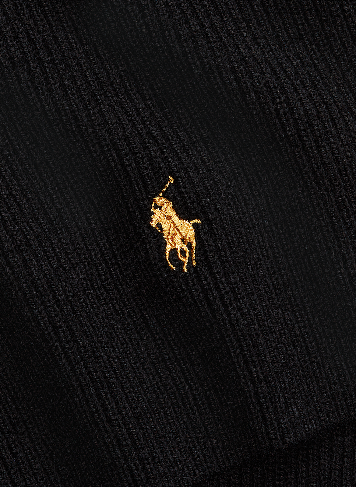 Wool hat and scarf set POLO RALPH LAUREN Black