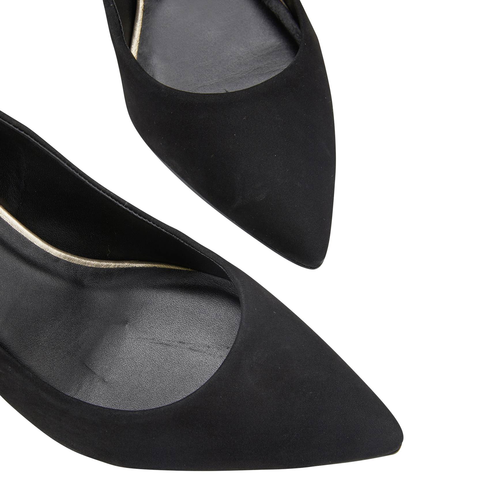 Suede high heels COSMOPARIS Black