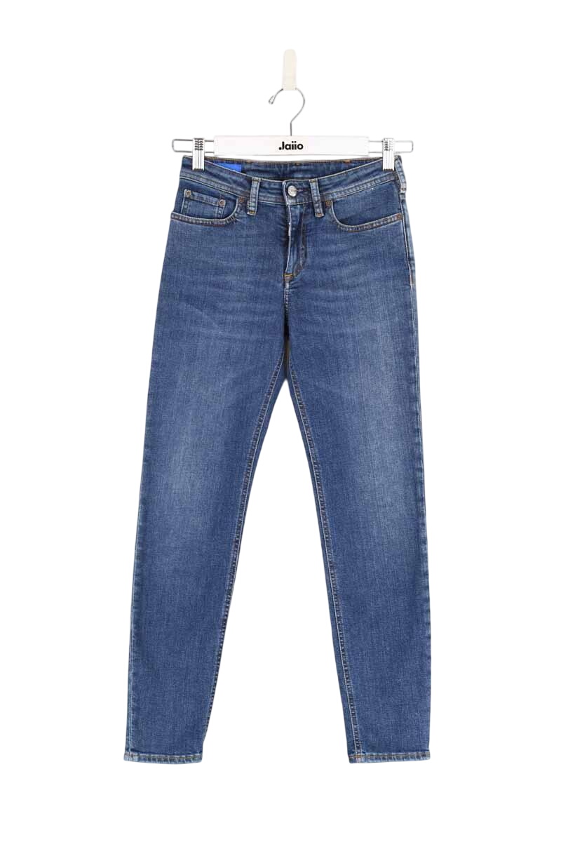Bla Konst straight-leg cotton jeans ACNE STUDIOS - Seconde Main Blue