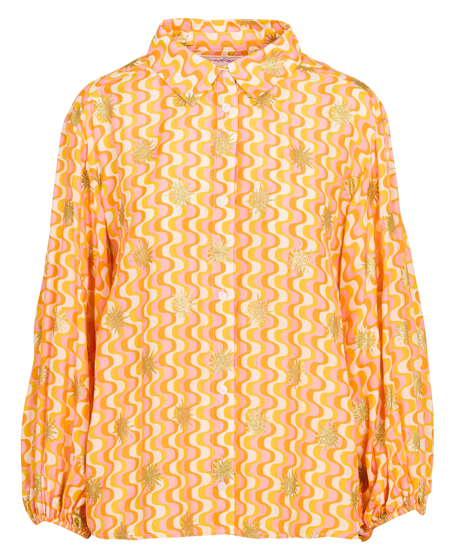 Chemise droite col classique SUNDRESS Jaune