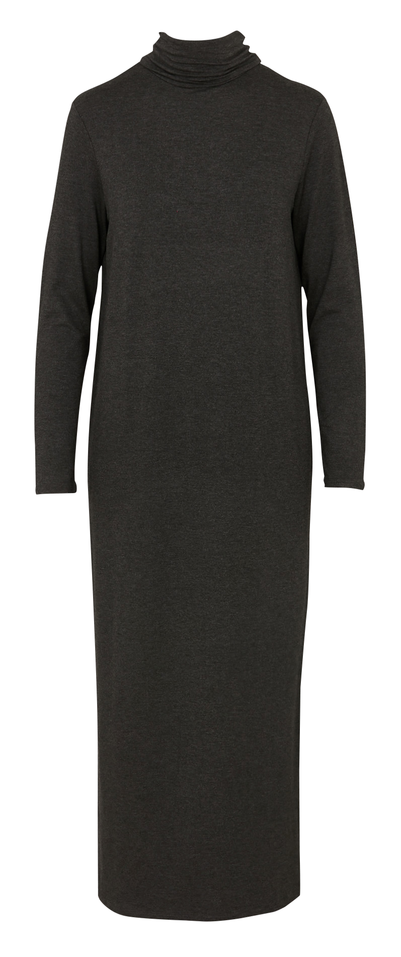 Robe midi col roulé  MAJESTIC FILATURES Gris