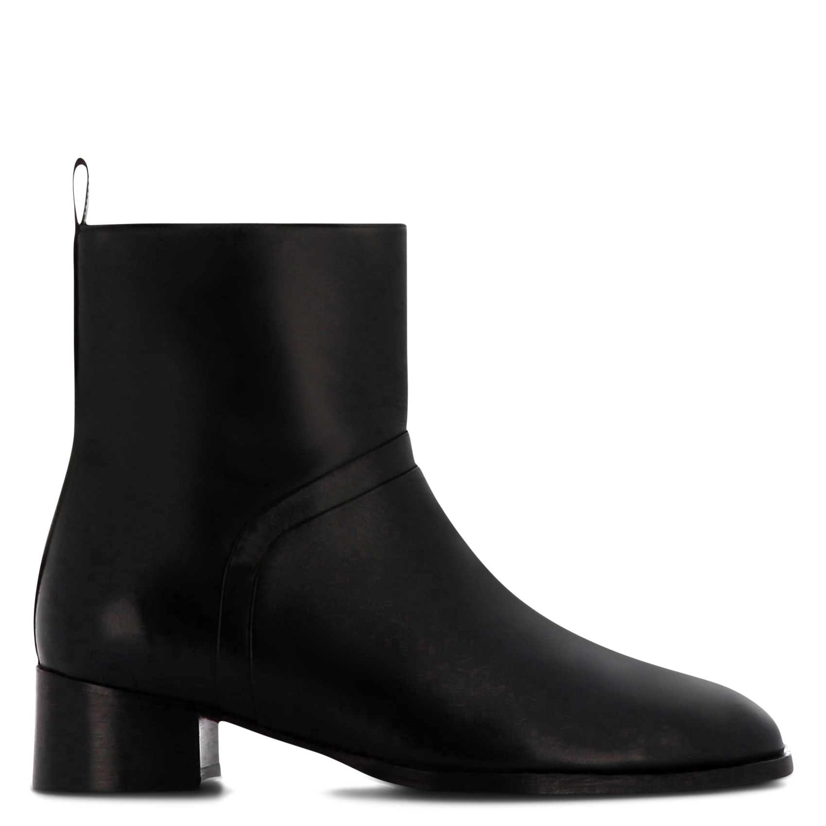 Boots en cuir SOCQUE PARIS Noir