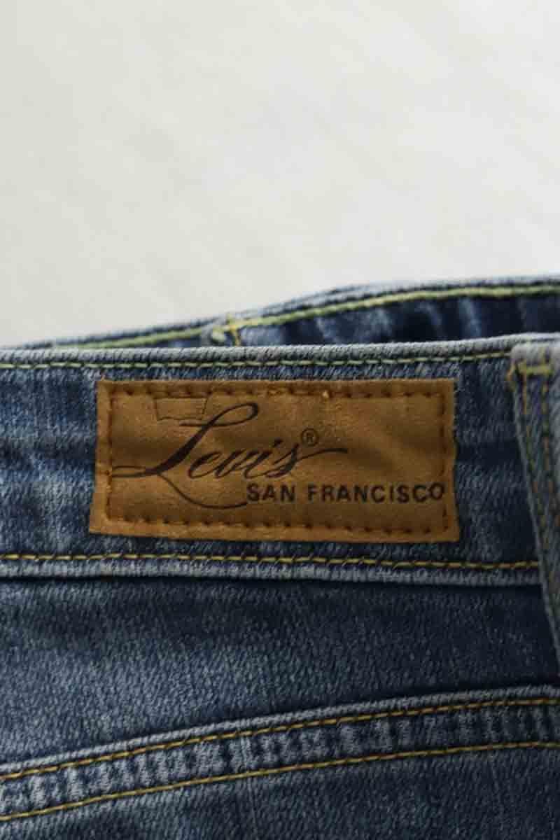 Cotton mini skirt LEVI'S - Seconde main Blue