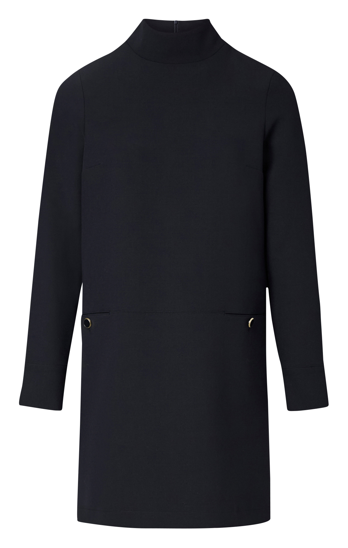 Robe courte col montant ZAPA Bleu