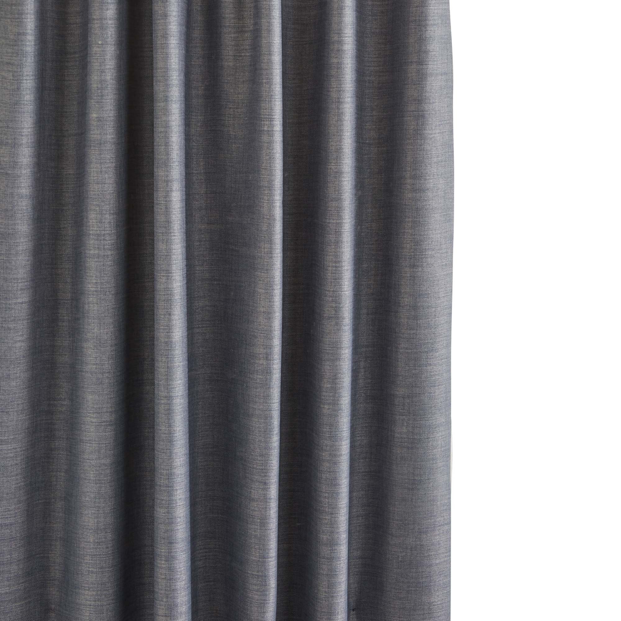 LINA - Blackout curtain with gathering tape MADURA Grey
