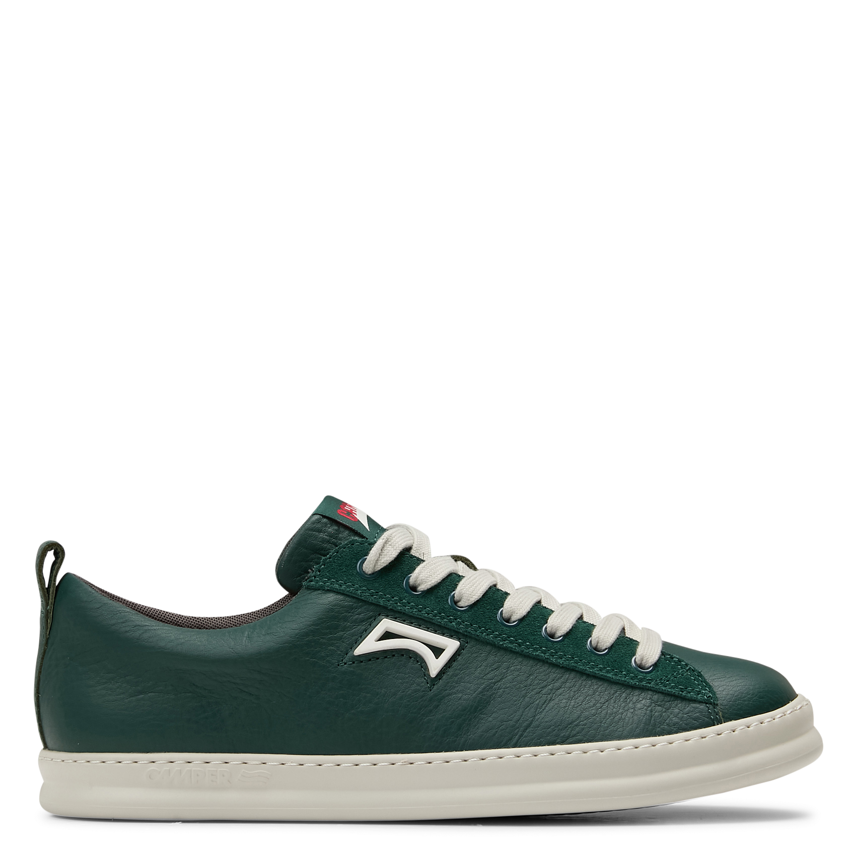 Baskets basses unies en cuir CAMPER