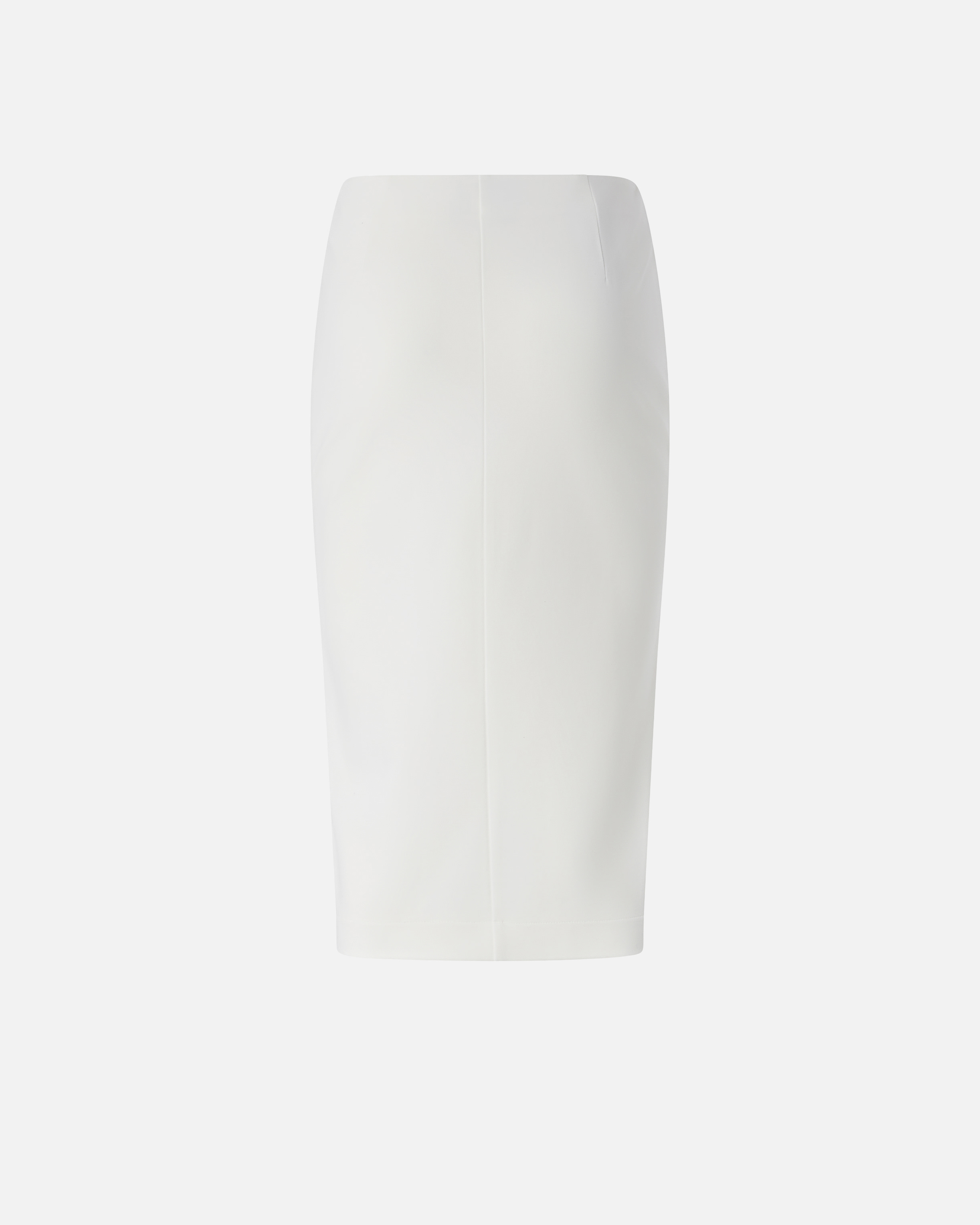 Pencil skirt in Roma knit fabric PINKO White