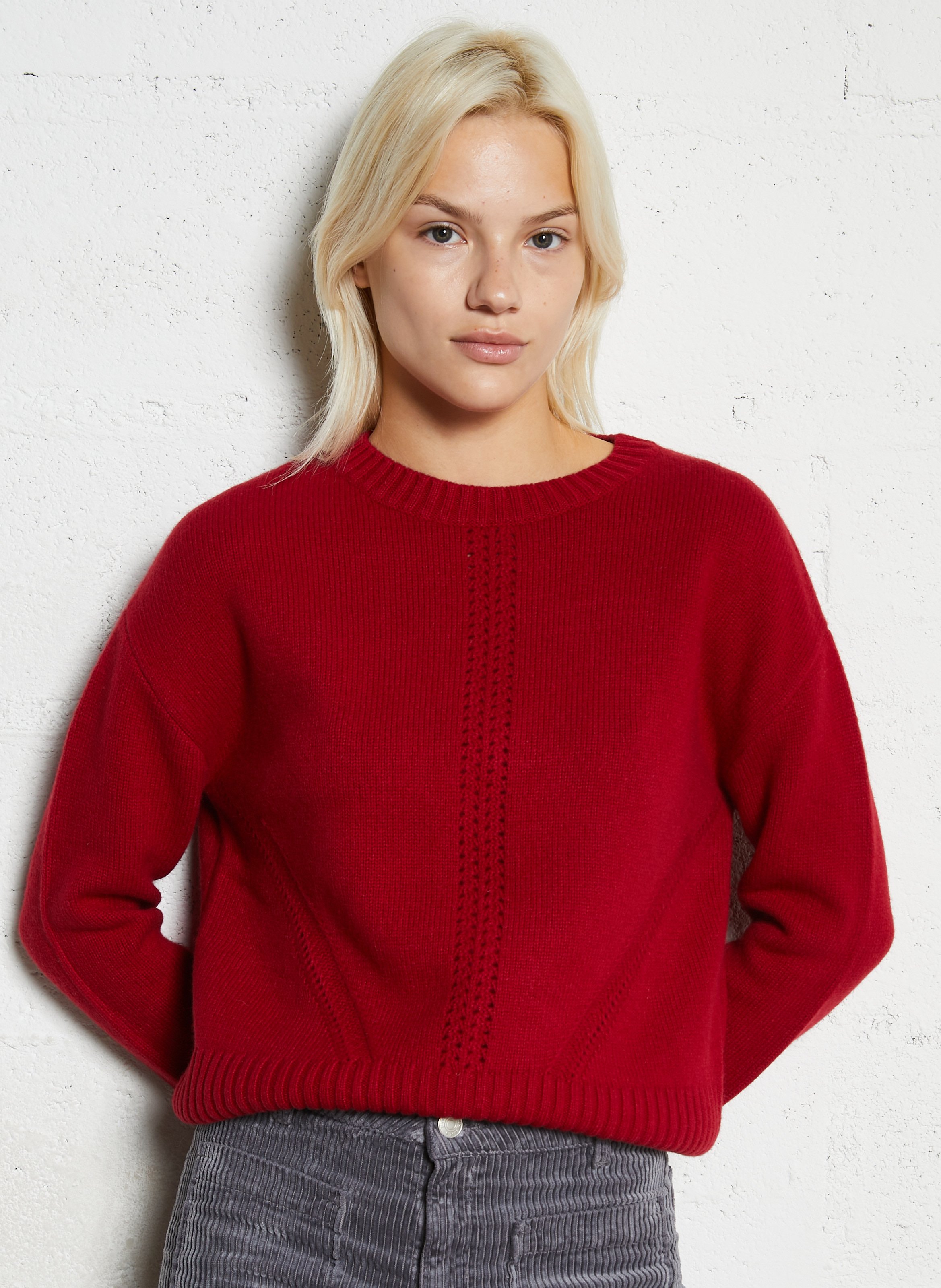 Pull col rond laine  SUD EXPRESS