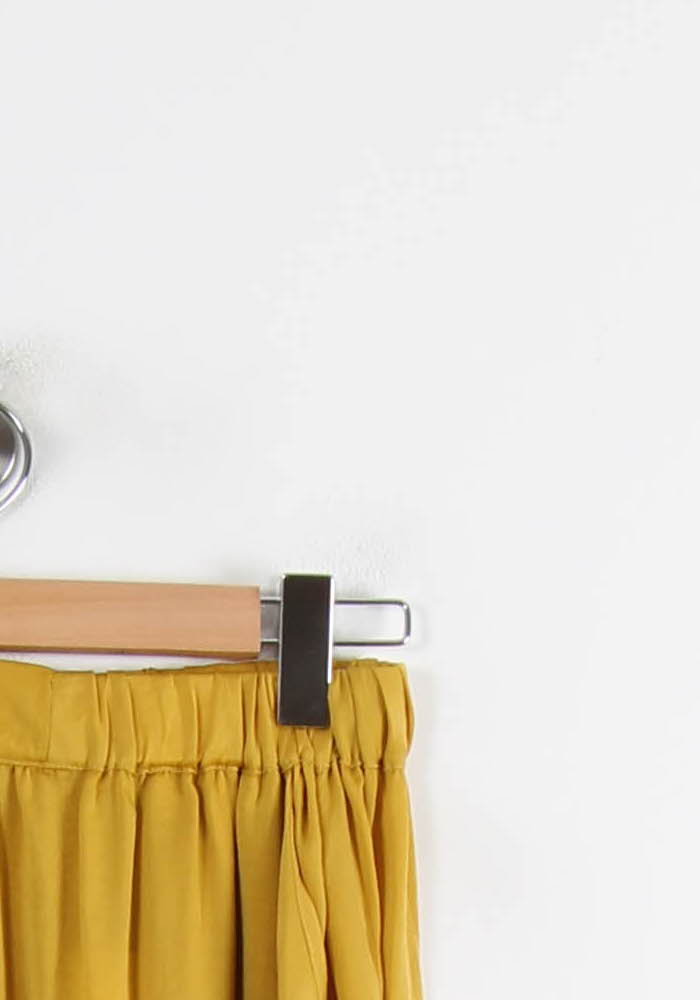 Long skirt LOUISE MISHA - Seconde Main Yellow