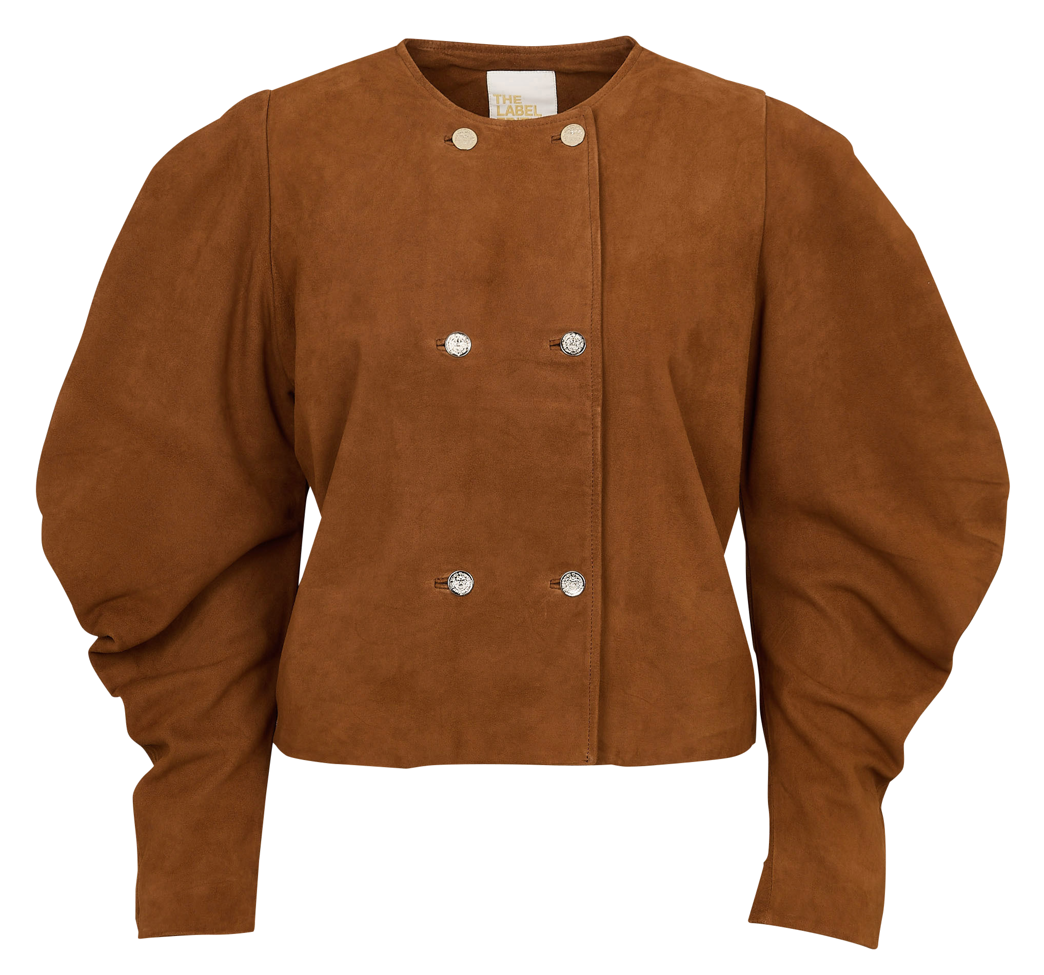 Veste ample en coton côtelé THE LABEL EDITION Marron