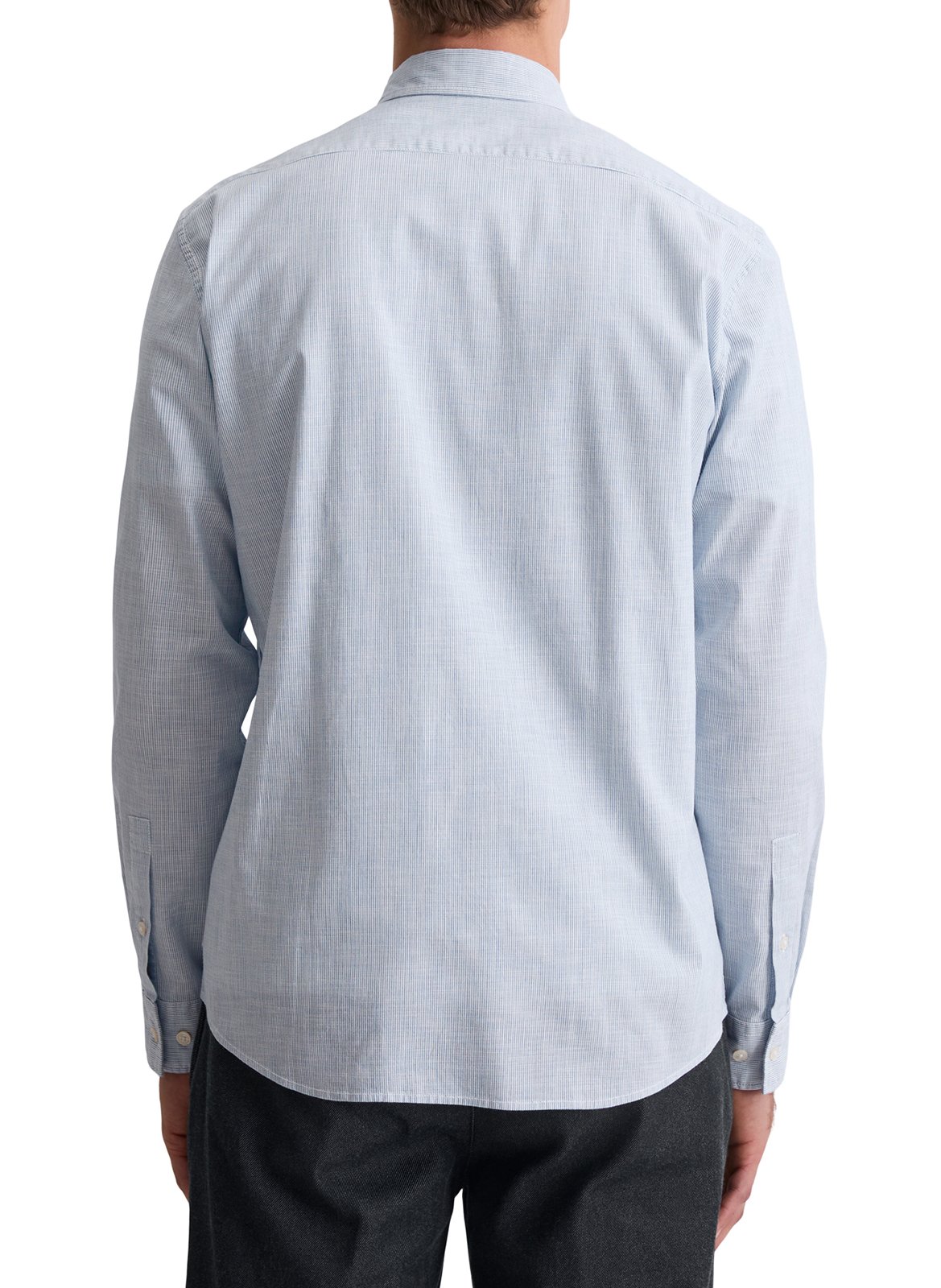 Chemise col classique manches contrastantes en coton MARC O'POLO Multicolored