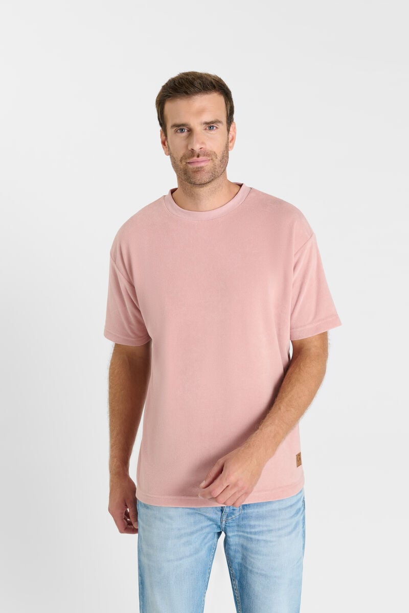Tommy Badge T-shirt LE TEMPS DES CERISES Pink