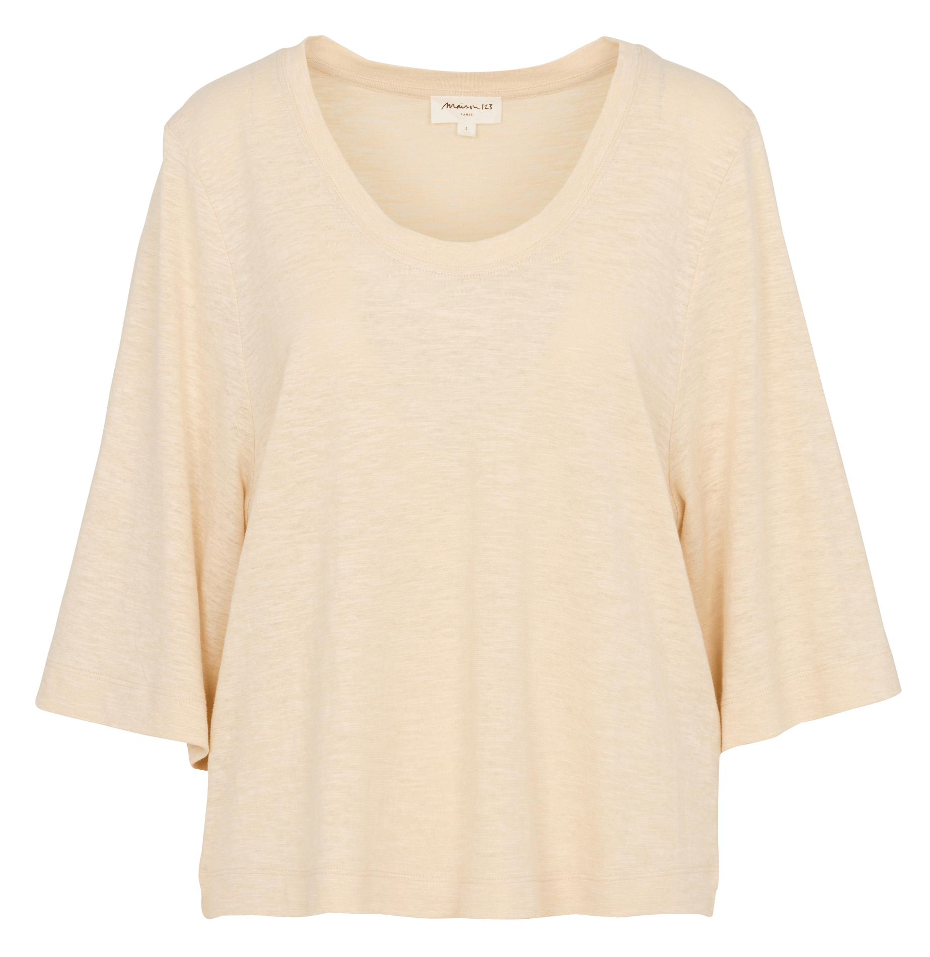 Tee-shirt col rond  MAISON 123