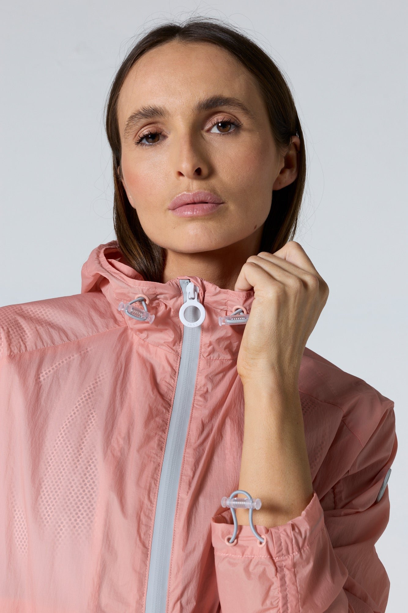 Ally Short Packable Windbreaker JOTT Pink