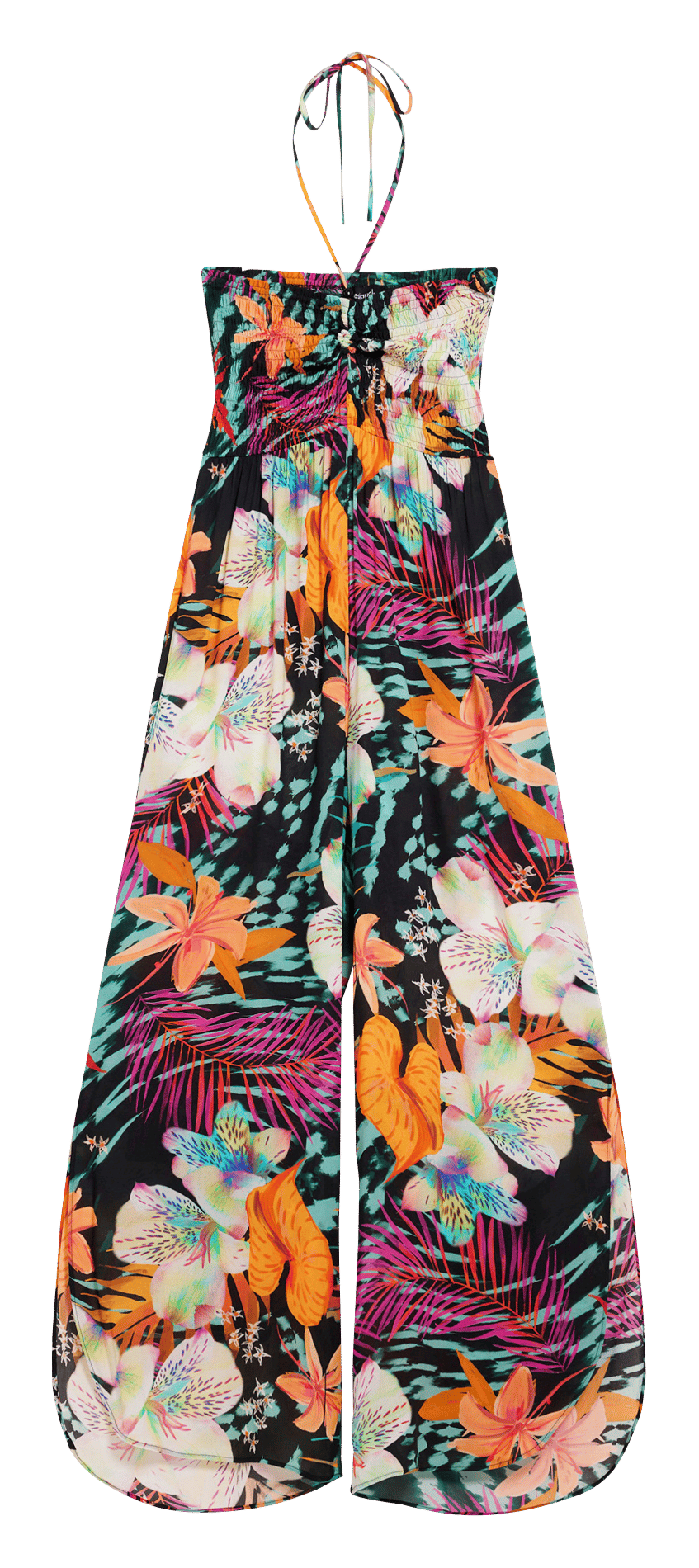 Combinaison imprimée large DESIGUAL Noir