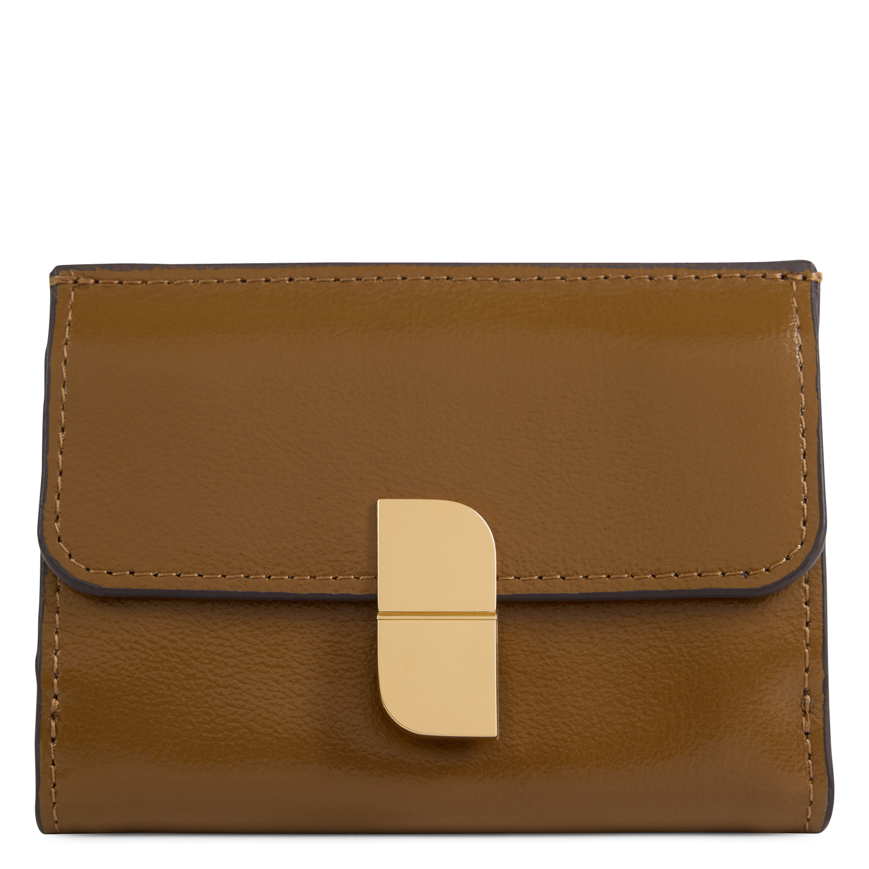Portefeuille en cuir NAT & NIN Marron