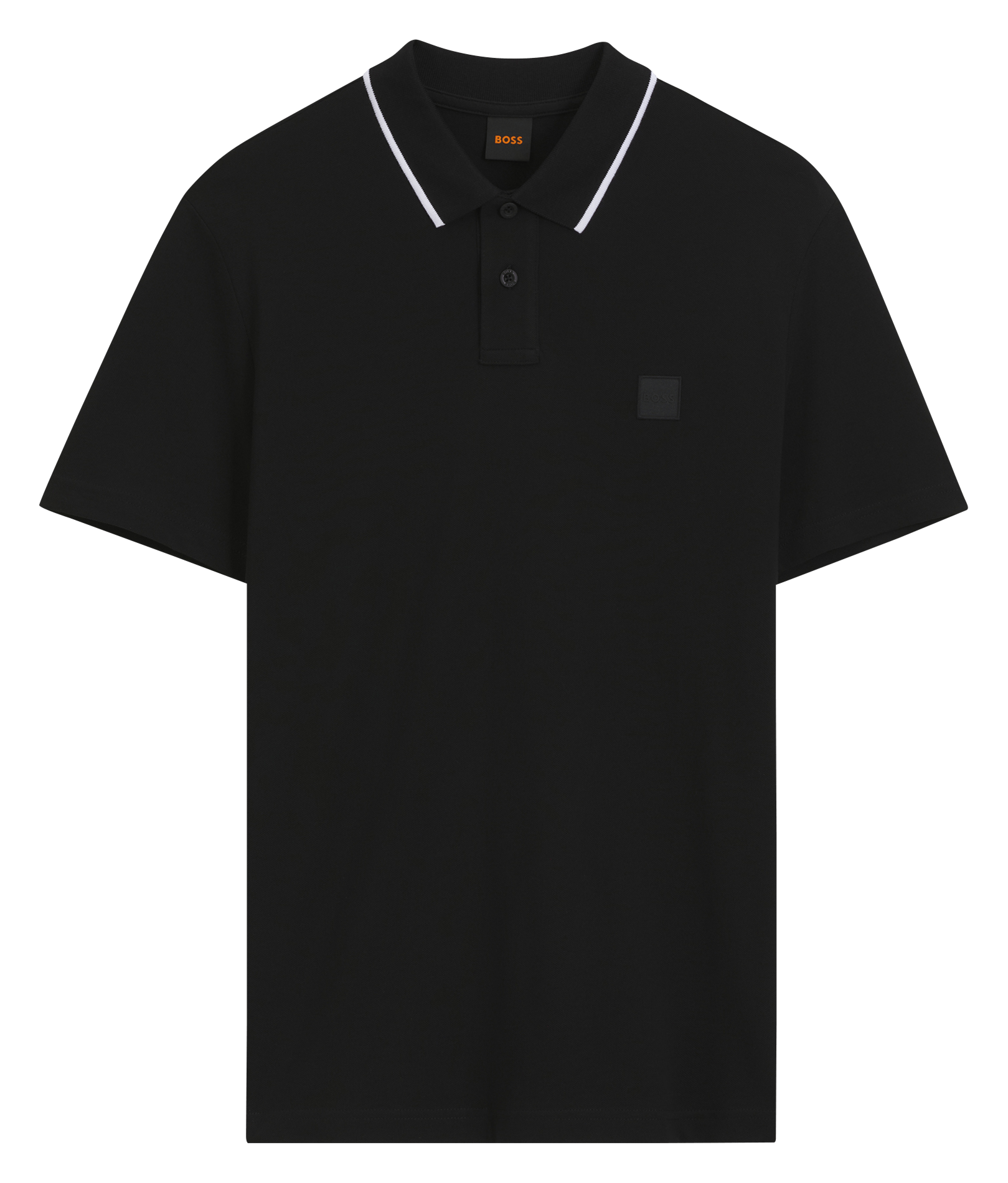 Straight cotton polo shirt BOSS
