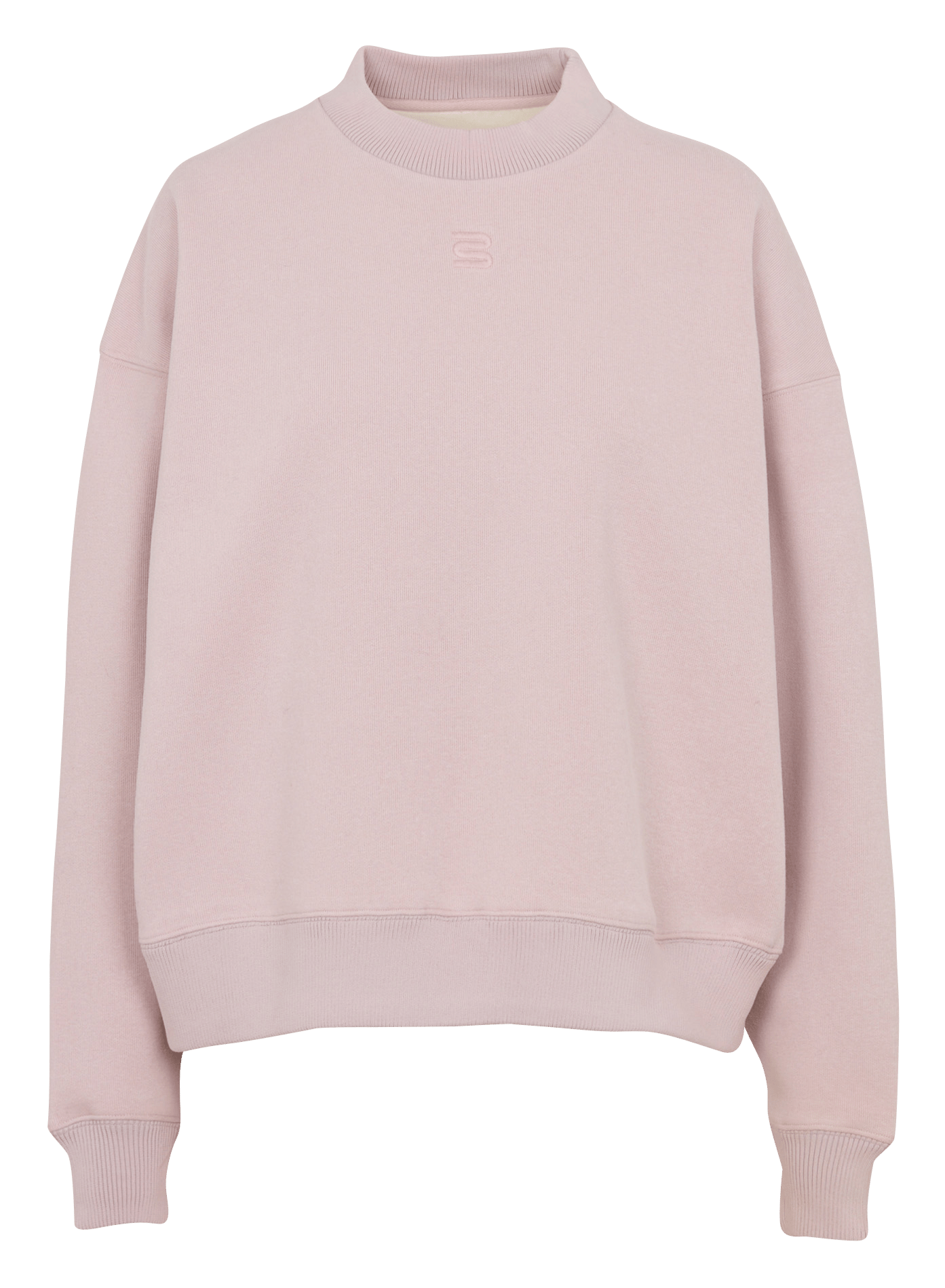 Loose-fit round-neck cotton blend sweater BELLEROSE