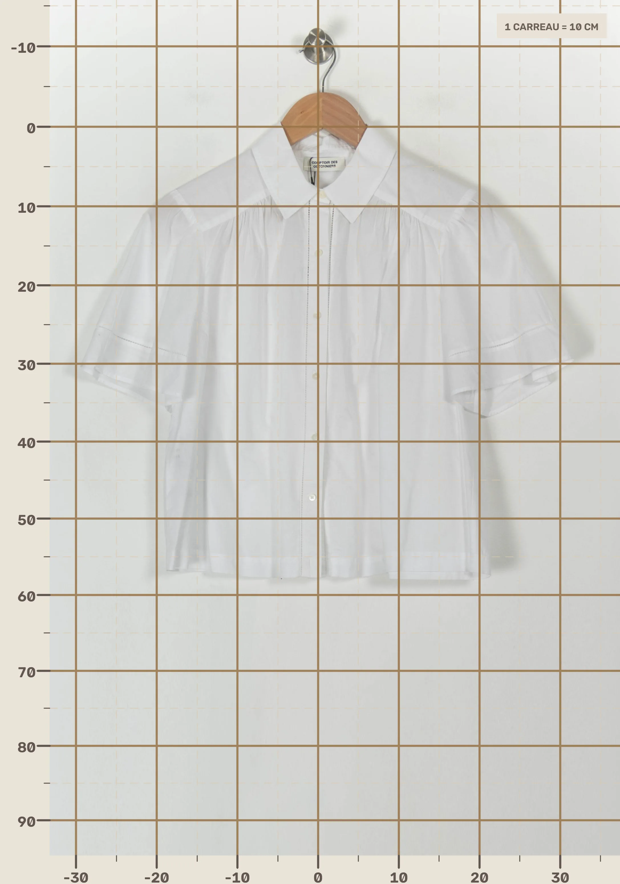 Shirt COMPTOIR DES COTONNIERS - Seconde main White