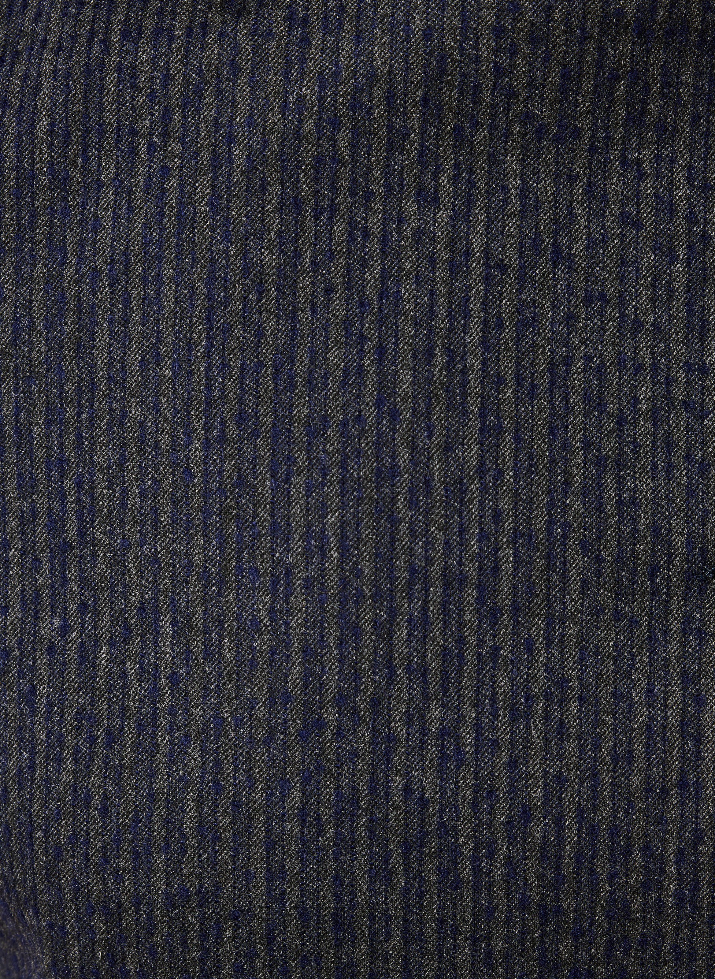 Veste droite courte rayée LA FEE MARABOUTEE Gris