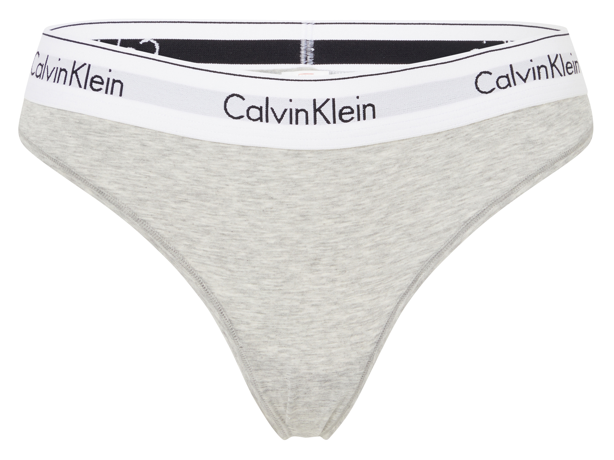 Cotton-blend Brazilian panties CALVIN KLEIN UNDERWEAR Grey