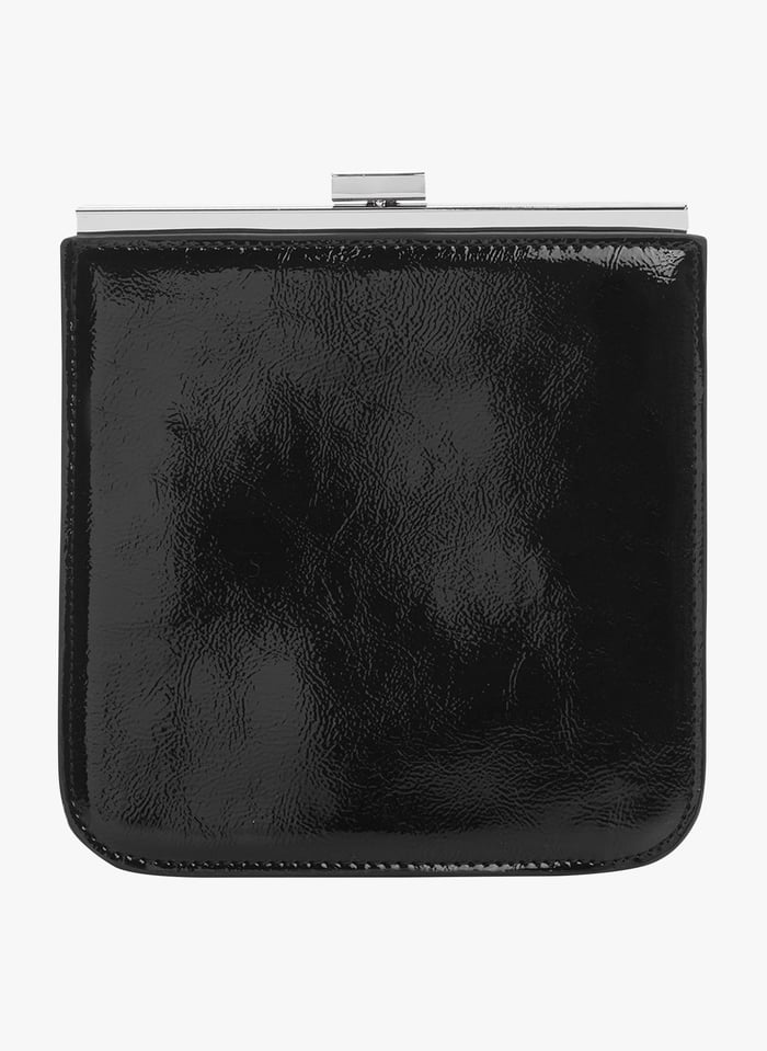 Black Chain clutch bag