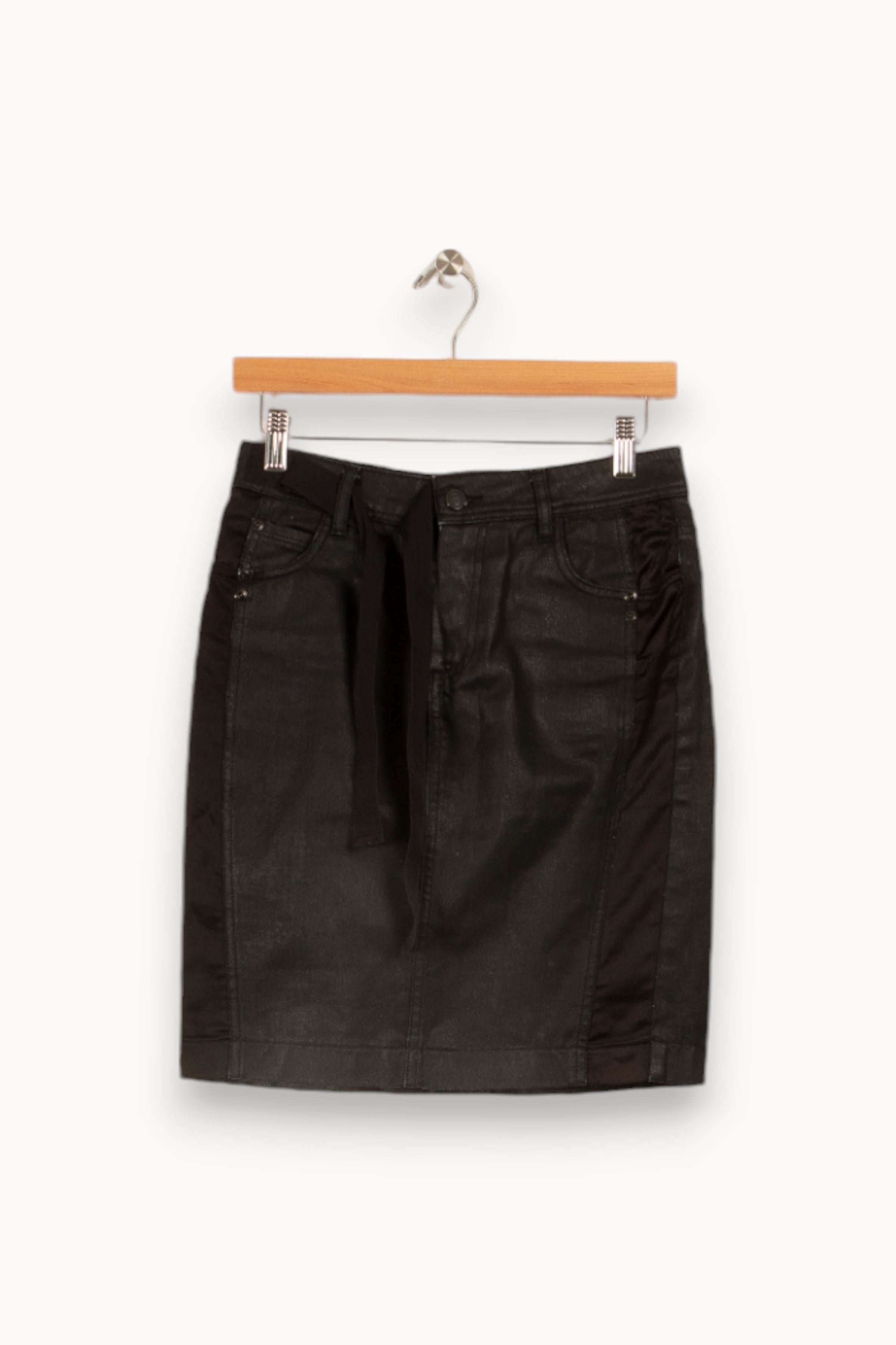 Black denim skirt COMPTOIR DES COTONNIERS - Seconde main Black