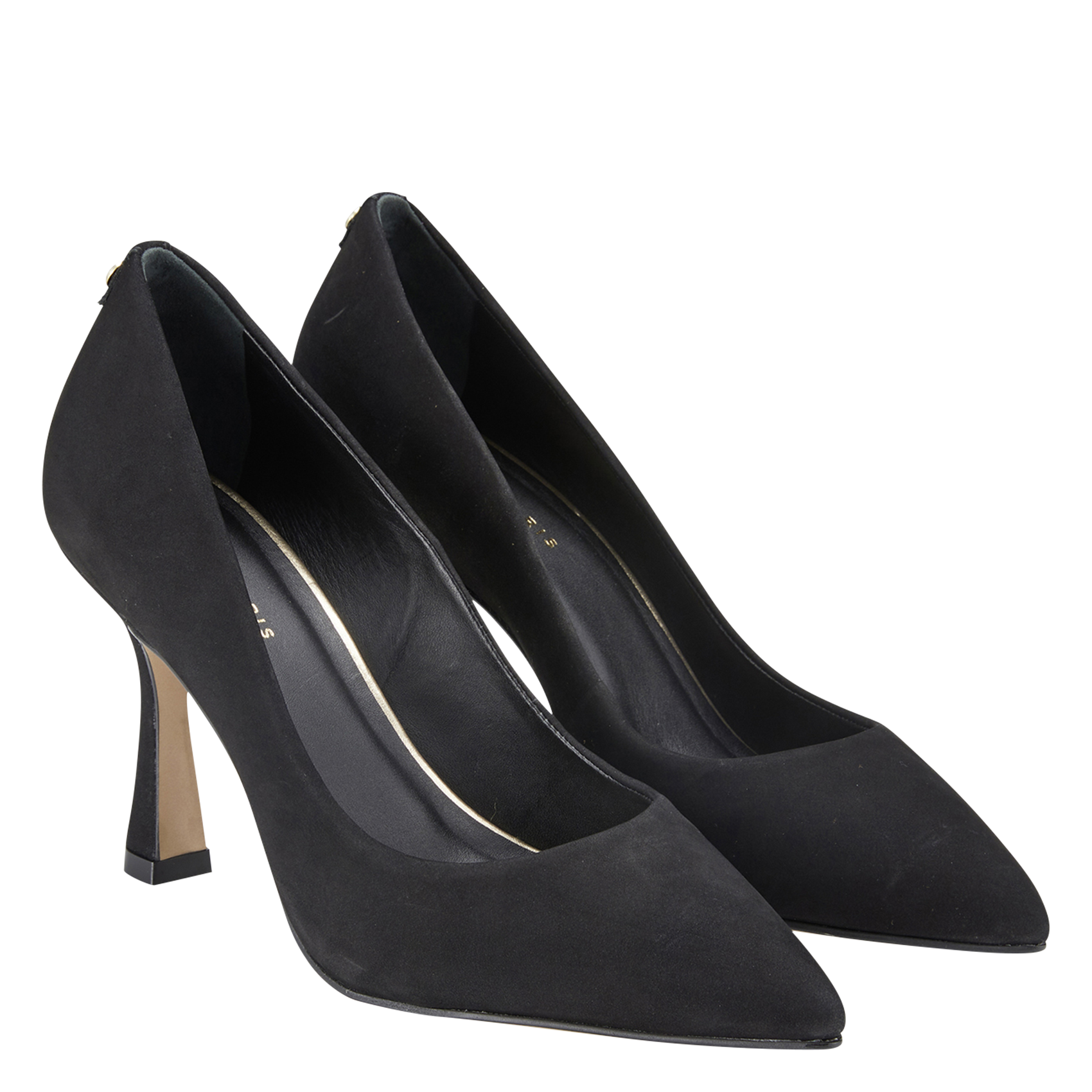 Suede high heels COSMOPARIS Black