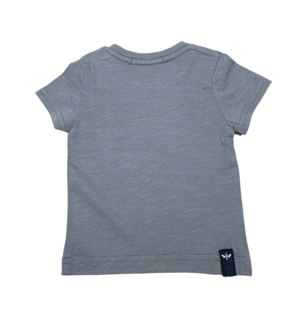 Green Baby T-shirt - 3 months I TALK TOO MUCH - Seconde main Green