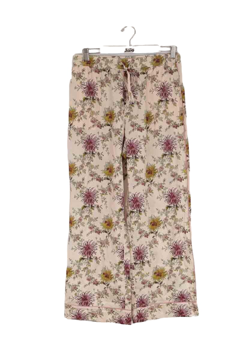 Wide cotton trousers  LK BENNETT - Seconde Main Beige