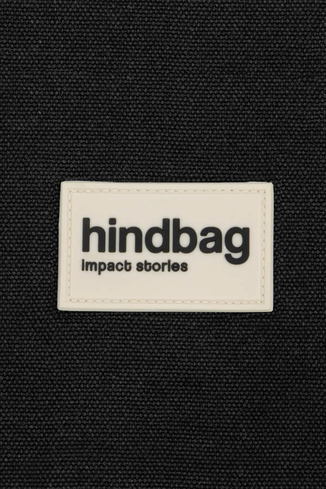 Cotton backpack HINDBAG Black